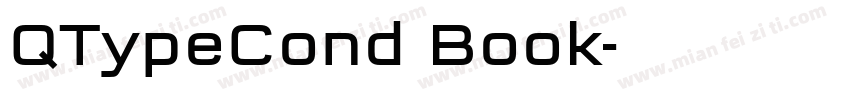 QTypeCond Book字体转换